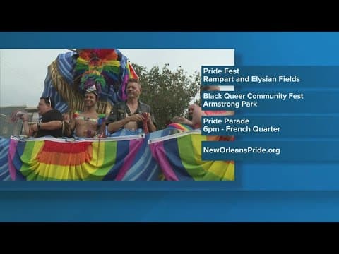 Pride events and other festivities this weekend