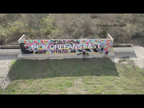 New Orleans murals get final coat before Super Bowl LIX