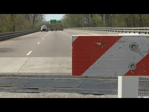 State Road 46 in Columbus reopens as flood waters recede