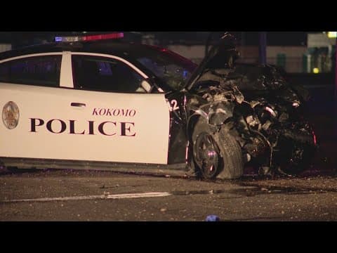 Kokomo police officer involved in deadly overnight crash