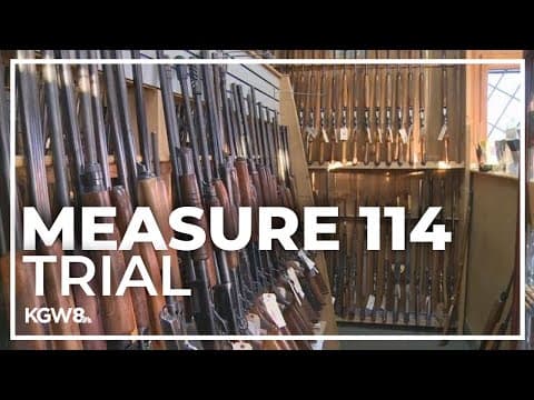 Trial into constitutionality of Measure 114 begins Monday