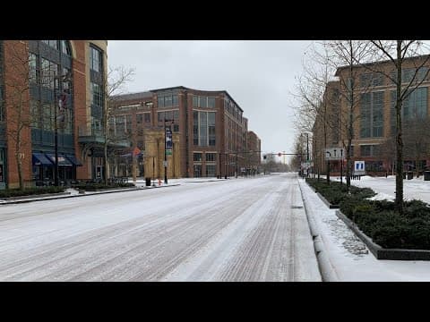 Columbus city leaders provide update about snow preparations