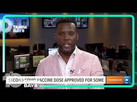 People 65+ can get second dose of latest COVID vaccine