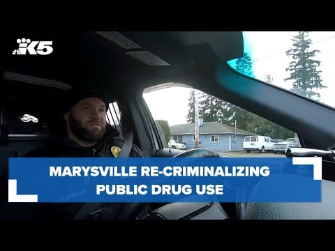 Marysville re-criminalizing public drug use