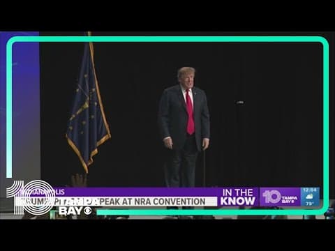 Trump, Pence to speak at NRA convention in Indiana