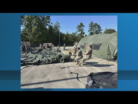 Louisiana National Guard heads to Florida to provide support ahead of Hurricane Milton