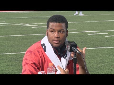 Kourt Williams II interview | Ohio State fall camp