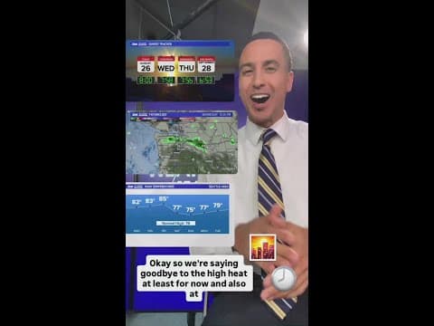 Last 8 p.m. Sunset of the year Tuesday, spotty storms as heat eases