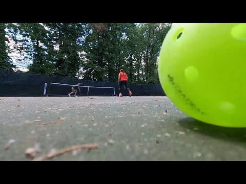 Fairfax Co. Park Authority restarts removal of pickleball courts with security guard in place after