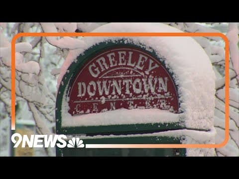 Greeley gets one of its biggest snowstorms ever
