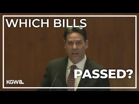Oregon's 2024 legislative short session wraps up