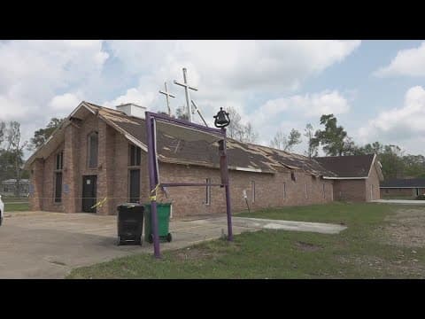 Tangipahoa church remains destroyed after tornado, community hopes to rebuild
