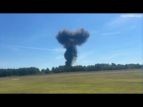 Investigators give update after two people killed in plane crash at Hooks Airport