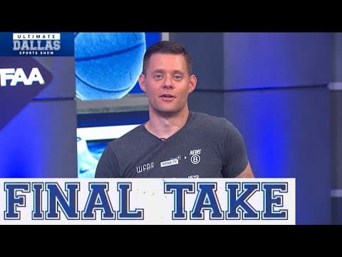 FINAL TAKE: NBA Draft, Cooper Flagg almost here | Ultimate Dallas Sports Show