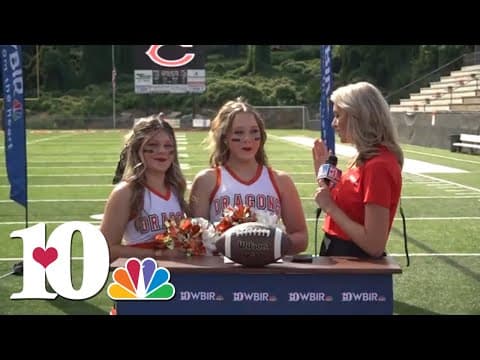 10Tailgate: The dance team gets ready for Oak Ridge vs. Clinton