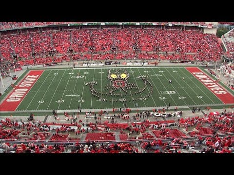 Halftime Show: Ohio State Marching Band travels to Wonderland with "Brutus in Wonderland"