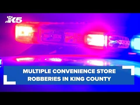 BREAKING: Multiple agencies investigating another string of convenience store robberies