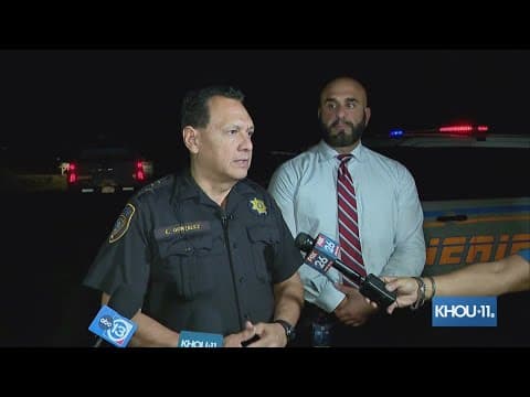 Sheriff Gonzalez gives update on 2 men found shot to death inside NW Harris County home
