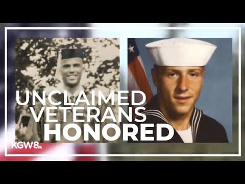 Unclaimed veterans honored at Willamette National Cemetery