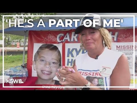 Mother of Kyron Horman fundraising for a more aggressive search 14 years after he vanished