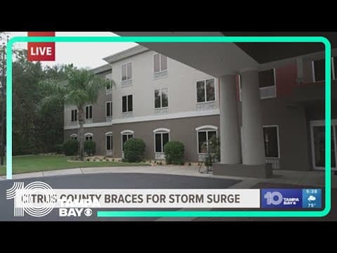 Citrus County braces for storm surge from Hurricane Helene