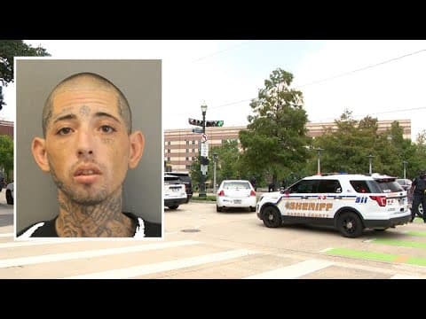 Inmate who escaped after court appearance in downtown Houston back in custody