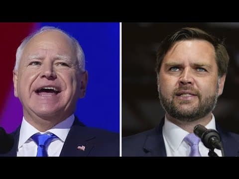 Vice-presidential candidate debate: Preview of Walz and Vance