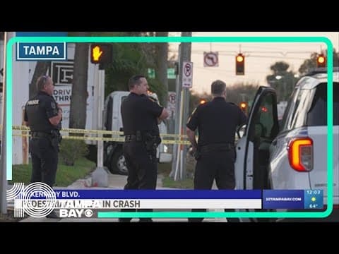 Pedestrian killed at Armenia and Kennedy in Tampa