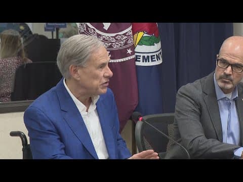 Texas Gov. Greg Abbott on preparations for Tropical Storm Francine
