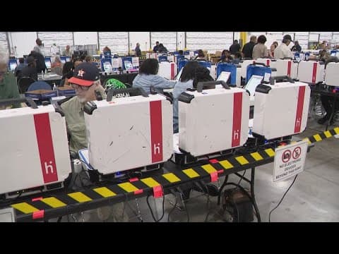 Harris County begins testing equipment ahead of the Nov. 4 general election