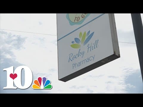 FBI agents at Rocky Hill Pharmacy in West Knoxville