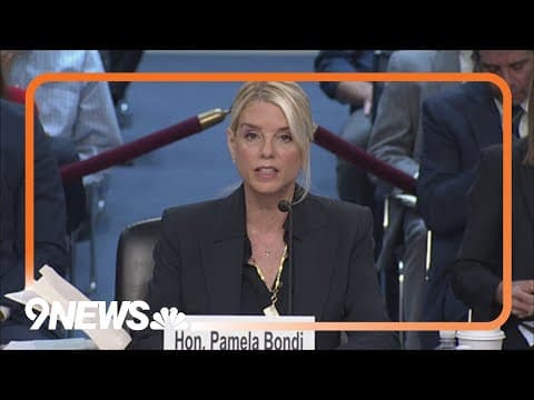 Bondi testifies about National Guard deployment, Jan. 6 investigation, Epstein files and more