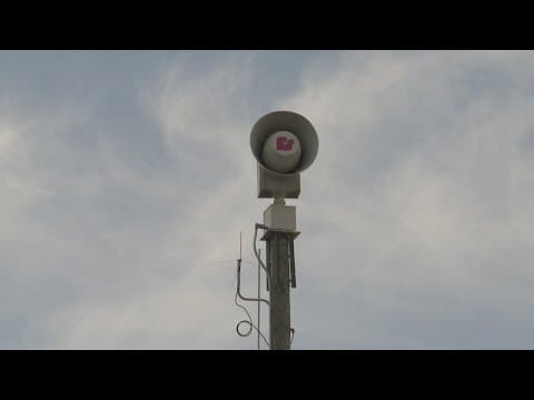 Tornado sirens restored after test failures