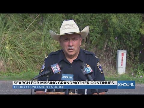 Search resumes for missing Liberty County grandmother after detectives find evidence of foul play