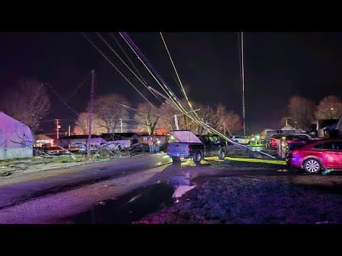 Widespread damage reported in Selma after possible tornado