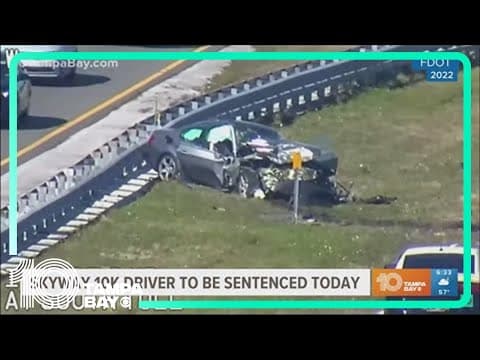 Wrong-way Skyway 10K driver to be sentenced Monday after guilty plea
