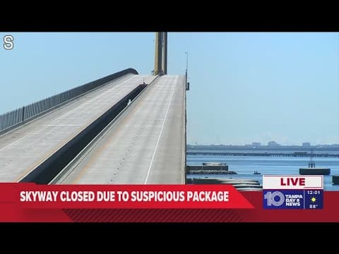 Skyway Bridge shut down in both directions after suspicious package found, police say