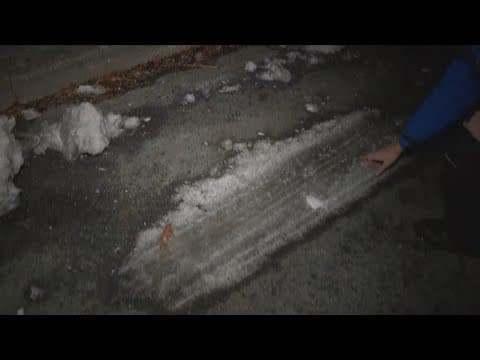 Icy road conditions a concern as frigid temperatures move in