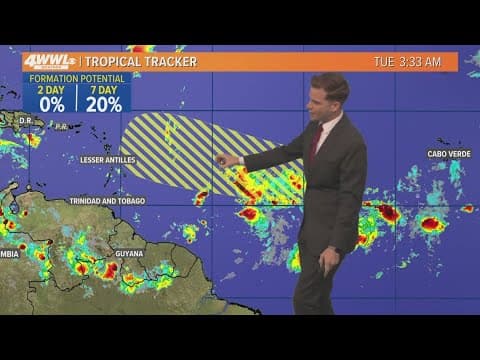 Tuesday 5 am Tropical Update: Tropical development possible in the Atlantic