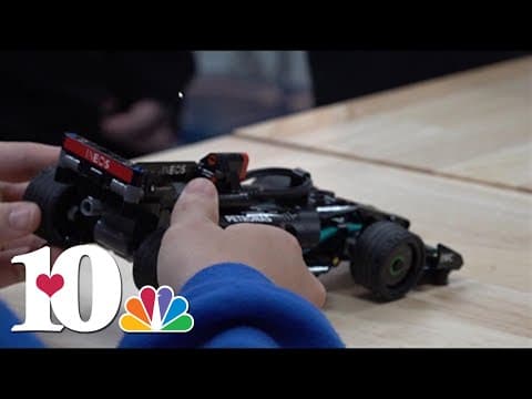 Clinton High School students using STEM skills to build model Formula 1 car