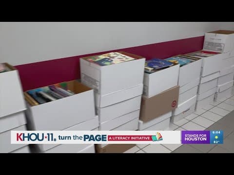 Shout out to Pearland ISD school for donating nearly 5,000 books to our Turn the Page campaign