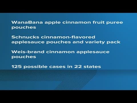 Lead poisoning out break leads to investigation of  multiple apple sauce companies