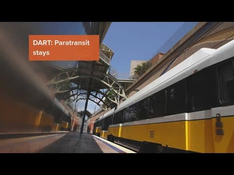 DART leaders expected to vote on proposed cuts to public transit
