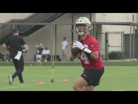 Report: Saints QB Jake Haener to miss "a couple of weeks" due to oblique injury