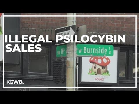 Portland shop selling magic mushrooms illegally attracts crowd