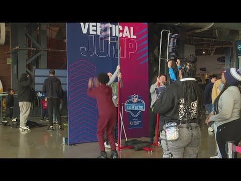 Fans pack Lucas Oil Stadium for NFL Combine Fan Experience