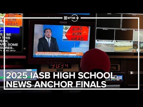 IASB High School News Anchor State Finals - 2025