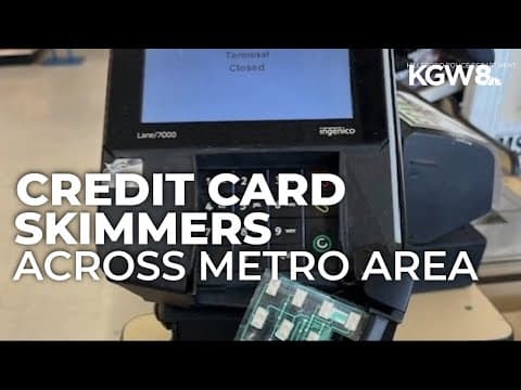 Credit card skimmers found at multiple stores in Hillsboro, Portland and Tigard