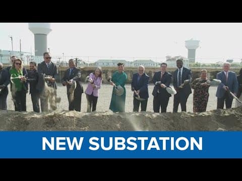 New Orleans Sewerage and Water board breaks ground on new substation
