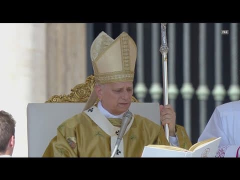 Pope Leo XIV to visit Turkey and Lebanon on first foreign trip, says he'll bring message of peace